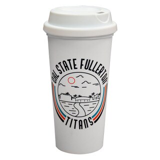 Cal State Fullerton White Chocolate Tumbler - 20oz - White